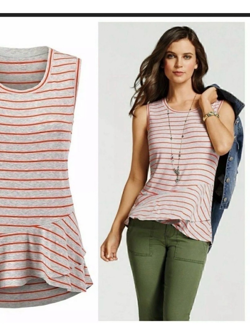 CAbi Ruffle Tank